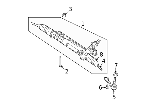 Steering Gear & Linkage for 2013 BMW M3 #2