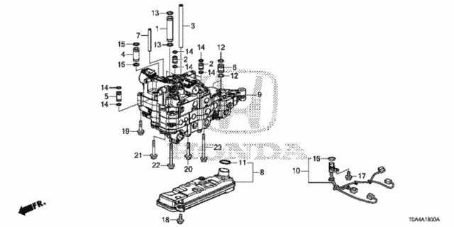 AT Valve Body (CVT) for 2015 Honda CR-V #0