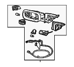 30779488 - Body: Mirror Assembly for Volvo: C70 Image
