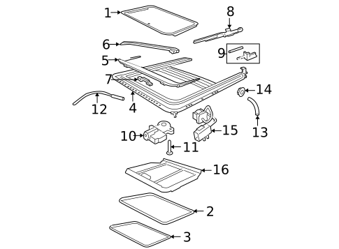Sunroof for 2005 Ford Explorer #0