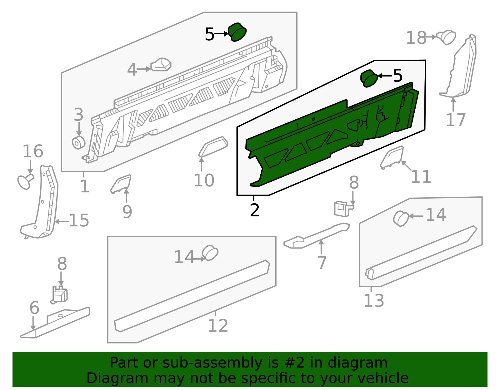 Shape Hummer Rocker 2024-2026 GMC Hummer EV SUV Rocker Molding 87831202 | OEM Parts Online