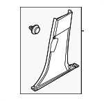 769165MP0B - : 2023-2025 Nissan ARIYA - Lower Center Pillar Trim for Nissan: ARIYA Image