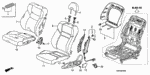 4810SB3000 - Interior/Bumper: C-CLIP SET, TRIM FASTENER (30 PIECES) for Honda Image