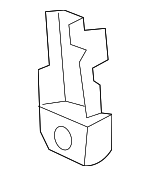 T2H42840 - Cooling System: Lower Bracket for Jaguar Image
