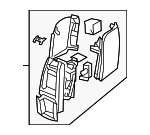 YQ031D1AG - Body: Console Assembly for Chrysler: Town &amp; Country | Dodge: Caravan, Grand Caravan Image