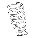 4140A067 - Suspension: Coil Spring for Mitsubishi Image