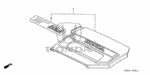 32121RMX000 - Engine: COVER, ENGINE for Honda Image