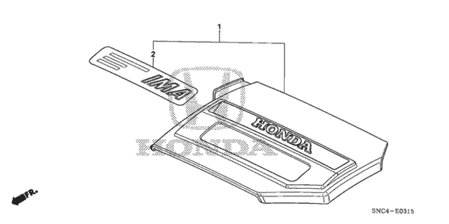 Engine Cover for 2006 Honda Civic #0