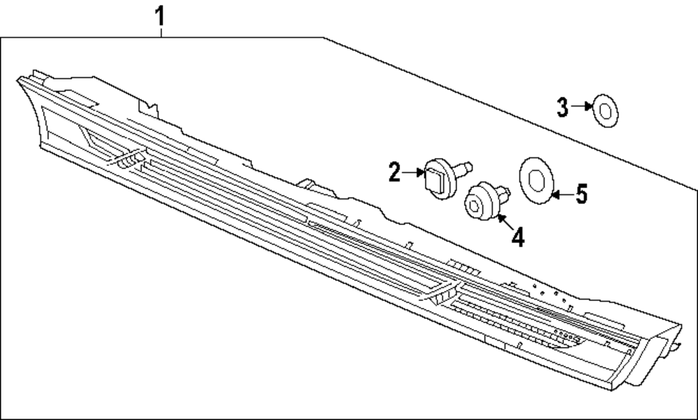 34270-T43-J11 - High Mount Lamp 2025 Honda Civic | Toronto Honda Parts