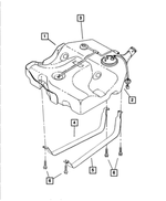 5093454AC - : Fuel Tank for Mopar Image