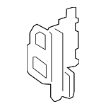 17117575244 - Cooling System: Trans Cooler Bracket for BMW: 535i, 535i GT, 535i GT xDrive, 535i xDrive, 640i, 640i Gran Coupe, 640i xDrive, 640i xDrive Gran Coupe Image