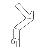 17227585325 - : Inlet Tube Bracket for BMW: 535i, 535i GT, 535i GT xDrive, 535i xDrive Image