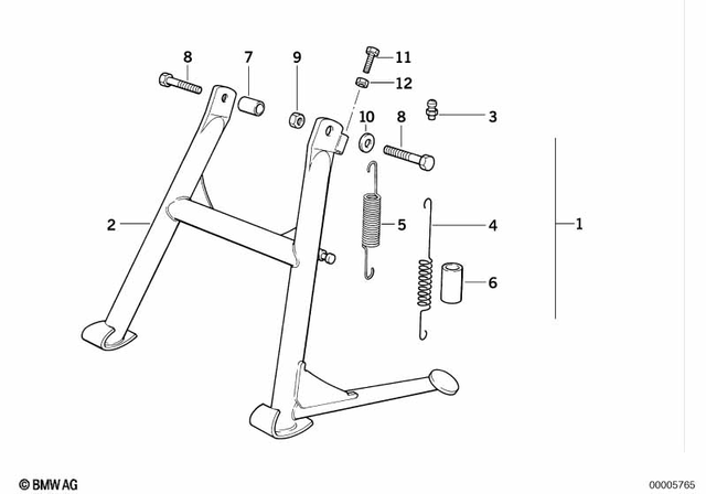 23411238306 - Frame and Mounting Parts: Nipple -  for BMW-Motorrad Image