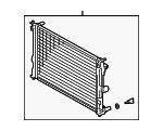 1640024320 - Cooling System: Radiator for Lexus: UX200 Image