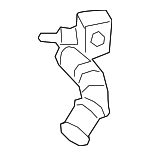 16331F2010 - Cooling System: Water Outlet for Lexus: UX200 Image