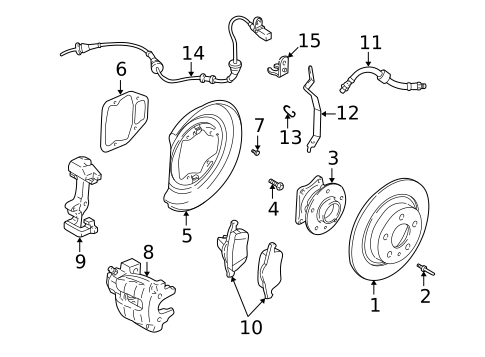 Anti-Lock Brakes for 2007 Volvo S60 #3