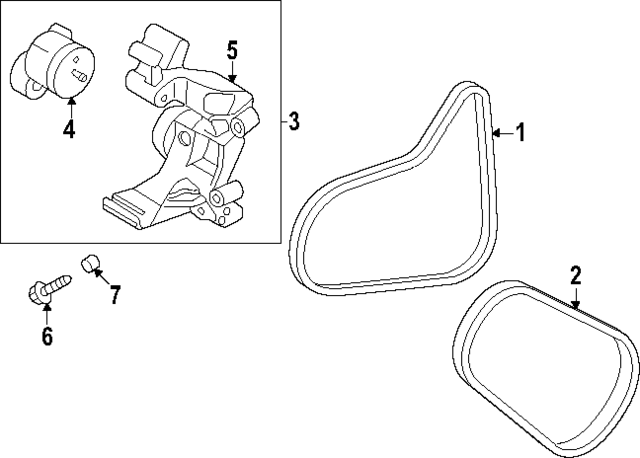 1433108090 - : Belt Tensioner Bushing for Hyundai Image
