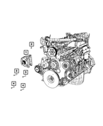 R4801768AA - Electrical: Engine Generator, Remanufactured for Mopar Image