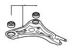 1EA505323B - Suspension: Suspension Control Arm for Audi Image