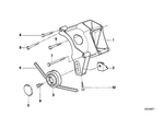 64551717921 - Heater and Air Conditioning: Support for BMW Image