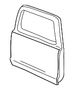 1L2Z9820124AA - Body: Door Shell for Ford: Explorer Sport Image