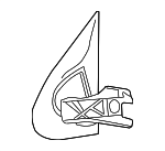 1638102793 - Body: Mirror Base for Mercedes-Benz Image