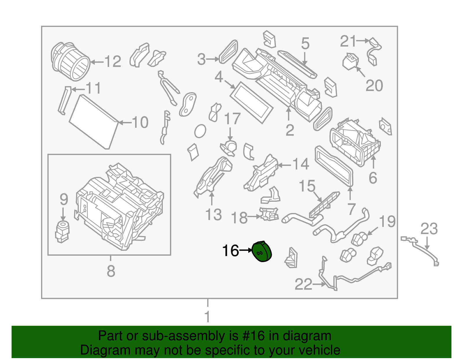 Grommet - Nissan (92580-3SG0A)