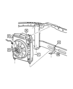 55056594AB - Air Conditioning &amp; Heater: A/c Condenser for Dodge: Ram 2500, Ram 3500 Image