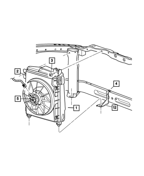 Air Conditioner and Heater Plumbing for 2005 Dodge Ram 3500 #2