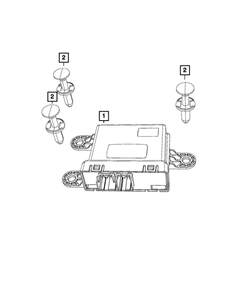 Keys, Modules and Engine Controllers for 2021 Ram 1500 #14