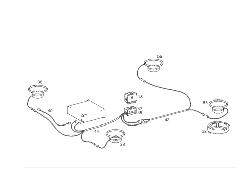 Radio Set, Radio Accessories, Antenna for 1993 Mercedes-Benz 300E #3
