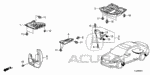 90101TA0000 - Interior/Bumper: BOLT-WASHER (6X16) for Acura Image