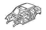 95550090001GRV - Body: Body Assembly for Porsche: Cayenne Image