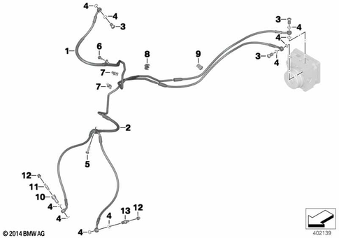 Brake Lines for 2019 BMW-Motorrad S 1000 XR #0