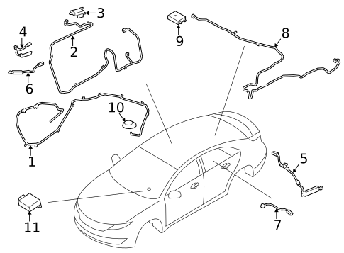 Antenna & Radio for 2016 Lincoln MKZ #0