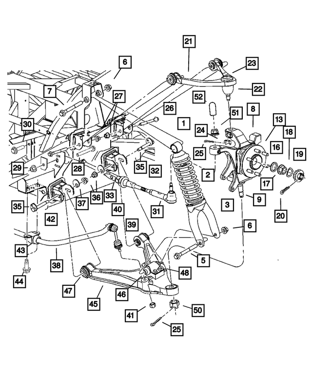 6502293 - Rear Suspension: Flat Washer for Mopar Image