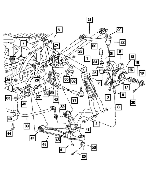 Rear Suspension for 2005 Dodge Viper #0