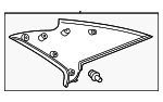 6247033100A1 - : Upper Quarter Trim for Toyota: Camry Image