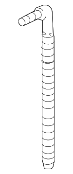 4N0915531 - Electrical: Drain Hose for Audi: A4, A4 allroad, A4 Quattro, A5 Quattro, A5 Sportback, A6 allroad, A6 Quattro, A7 Sportback, A8 Quattro, RS5, RS5 Sportback, RS6 Avant, RS7 Sportback, S4, S5, S5 Sportback, S6, S7 Sportback, S8 Image