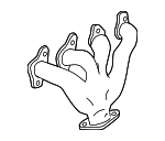 24577258 - Exhaust: Manifold for Chevrolet: Cavalier | Pontiac: Sunfire Image image