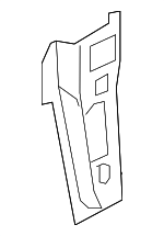 31214302 - Body: Hinge Pillar Reinforced for Volvo Image