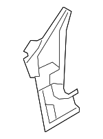 31301396 - Body: Inner Hinge Pillar for Volvo Image