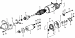 31229657005 - : Clip, Wire for Honda Image