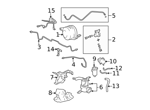 Auto Leveling Components for 2007 Toyota 4Runner #0