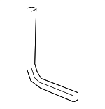 84687197 - Body: Seal Strip for Chevrolet: Silverado 1500, Silverado 1500 LTD, Silverado 2500 HD, Silverado 3500 HD | GMC: Sierra 1500, Sierra 1500 Limited, Sierra 2500 HD, Sierra 3500 HD Image