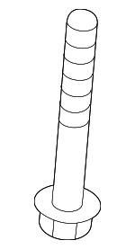 910105014016 - Suspension: Lower Control Arm Bolt for Mercedes-Benz Image
