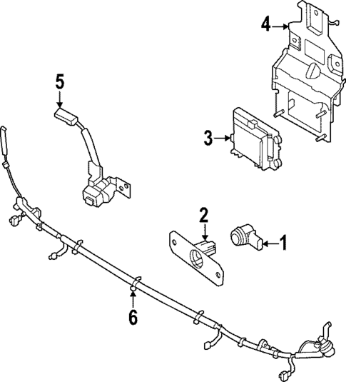 Electrical Components for 2024 INFINITI QX60 #1