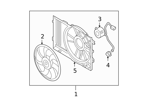 Cooling Fan for 2009 Hyundai Tucson #0