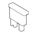 31346551 - Electrical: Mini Fuse for Volvo: S60, S90, V60, V60 Cross Country, V90, V90 Cross Country, XC60, XC90 Image