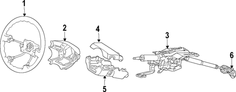 Steering Wheel for 2008 Honda Fit #0